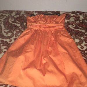 Orange dress